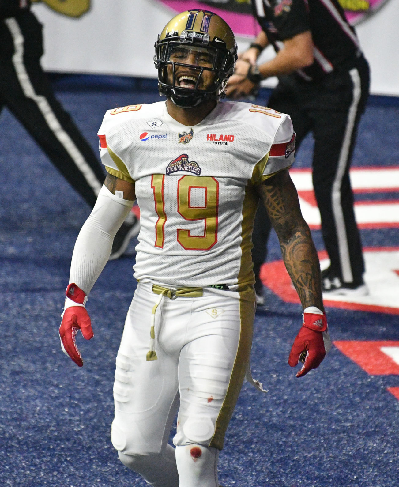 San Diego Strike Force at the Quad City Steamwheelers